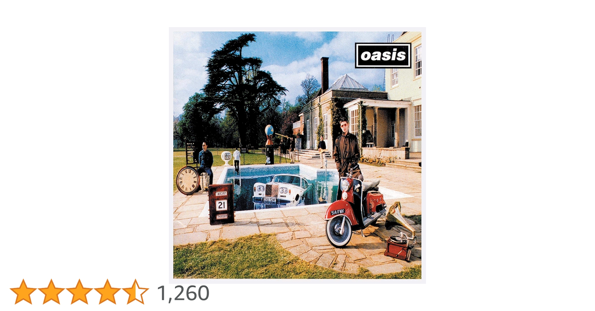 Oasis Be Here Now 25周年記念ピクチャーディスク Vinyl | Oasis | Be Here Now: 25th Anniversary Edition (Ltd